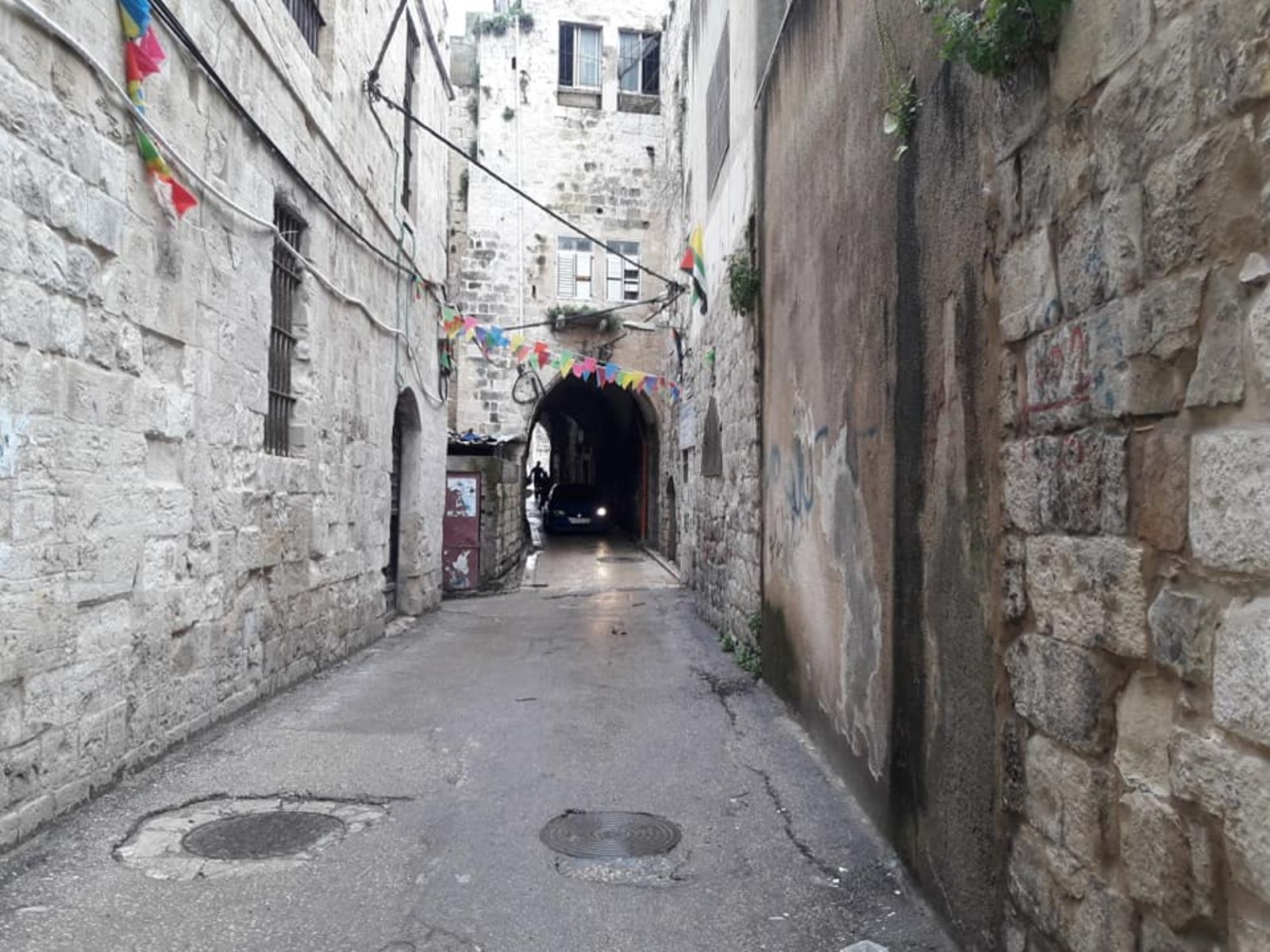 تجوال اصداء في البلدة القديمة تصوير الزميلة نور حنون