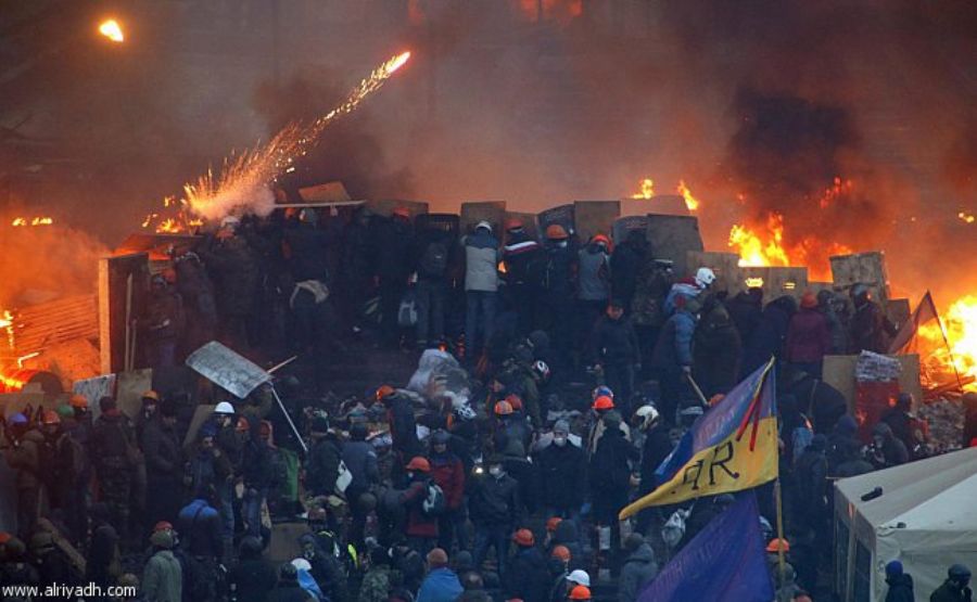 25 قتيلاً في أعمال العنف في كييف